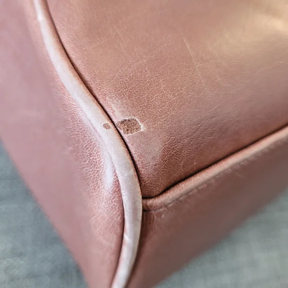 Matt & Nat Vegan Leather Brown Mitsuko Bowling Satchel and Crossbody Bag - Picture 7 of 16